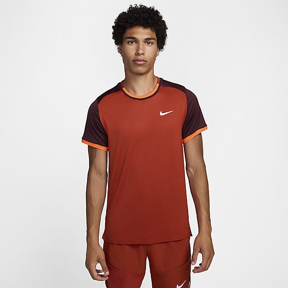 Nike red tennis clearance
